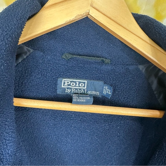 Polo Ralph Lauren Navy blue jacket Shell60% cotton size XL - Picture 8 of 16